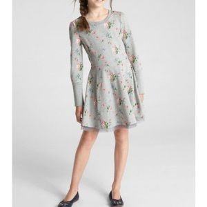 💐Sarah Jessica Parker for Gap gray flower dress size 5💐